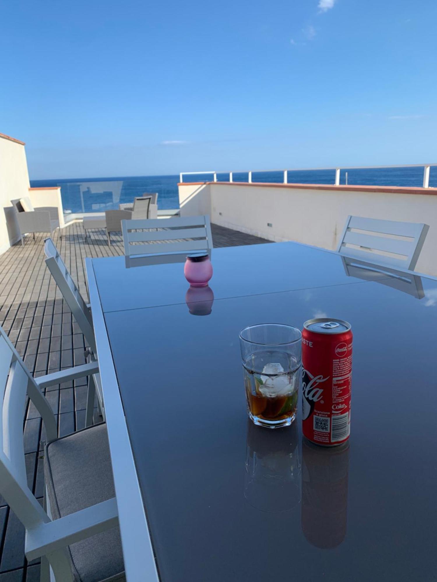Beach Penthouse Marisol 2Floors, Central Letojanni Esterno foto